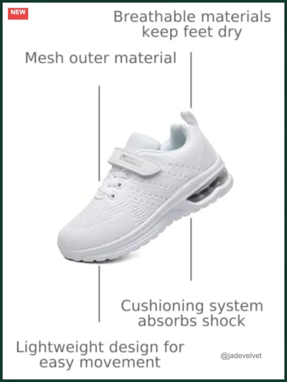 Toddler Sneakers for Boys Girls Lightweight Breathable Running Shoes Hook Loop